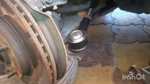 Замена рулевых тяг, Сузуки Свифт.