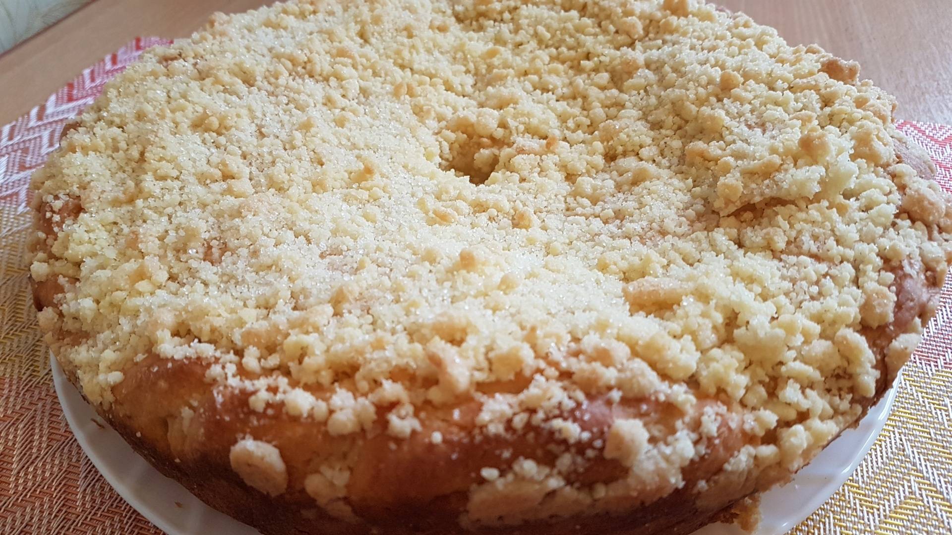 Пирог с яблоками(сушкой) смотреть онлайн