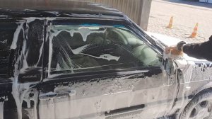 Ручная мойка автомобиля на авто мойке самообслуживан?