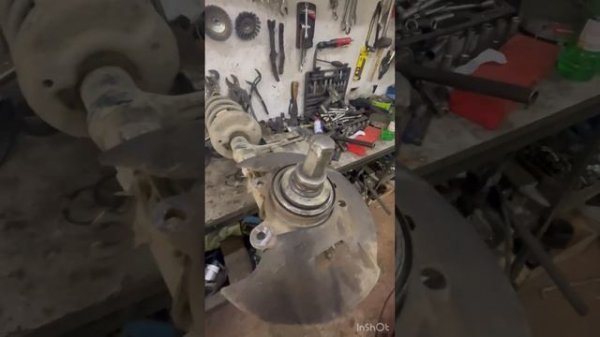 Замена передней ступицы и подшипника ступицы на грант