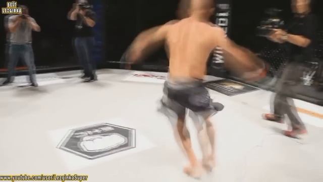 Лезгинка помогает кавказцам в боях ММА