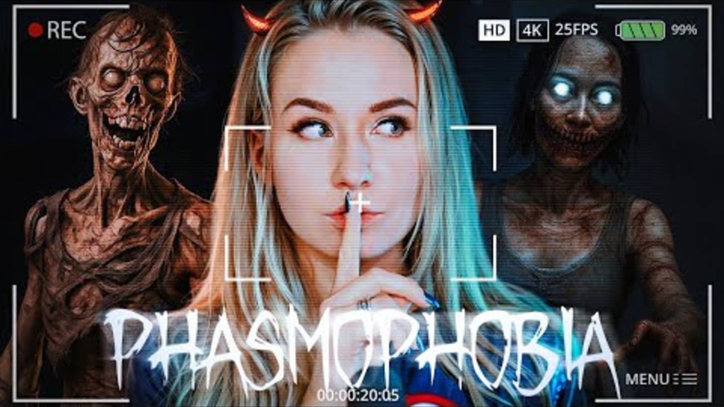 САМЫЙ ДУШНЫЙ ПРИЗРАК В ФАЗМОФОБИИ // Phasmophobia Cursed Hollow смотреть онлайн
