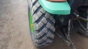 Колеса Газ 66 на Китайском минитракторе.