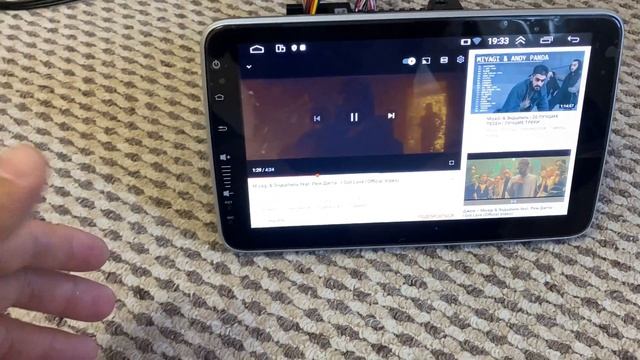 1din Android магнитола планшет смотреть онлайн