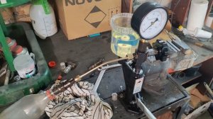 Стенд для проверки и регулировки  дизельных форсунок