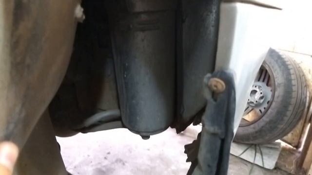 Замена Адсорбера на Mercedes W220