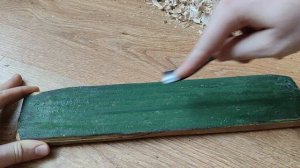 Полировка и доводка стамесок на пасте ГОИ.