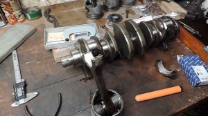 Как проверить зазор вкладышей, коленвала (радиальный).