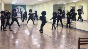 Ансамбль кавказского танца Ас-Алан. Репетиция