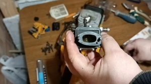 Ремонт и сборка бензопилы Champion 137