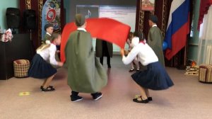 Танец «А закаты алые, алые, алые....»