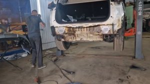 Установка фаркопа на Ниссан Х-трейл Т33 Е-Power