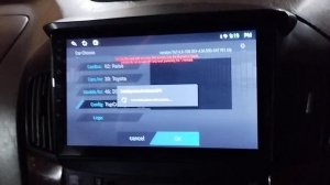 Тойота Харриер 1998 г магнитола ТС7 настройка КАНБАС