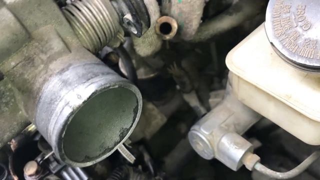 Обслуживание дроссельной заслонки Daewoo Matiz