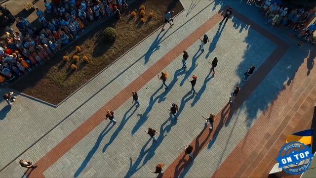 Школа Танцев ◀ ON TOP ▶ | Битва Флешмобов | 1 МЕСТО | Flashmob | Hip-hop | коптер
