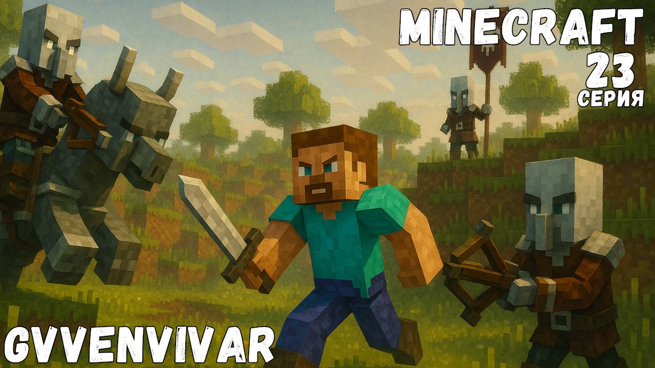 Рейд || Minecraft - 23 #топыкатегорий смотреть онлайн