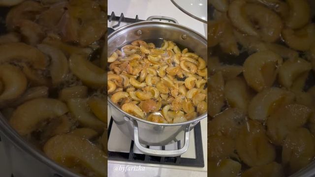 Компот из персиков. Казакша рецепт. Полезный напиток. ?