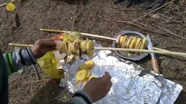 Картошка с салом, по енотски! ЯЕнот кухня выпуск №14.