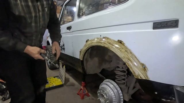 Расширители колесных арок TORBIK на ниву 21213