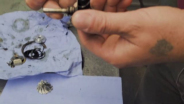 Заключение смерти турбины Ауди А4 В9 от специалистов п?
