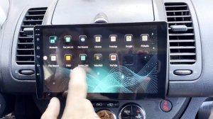 Шустрая магнитола Ниссан Ноут с навигатором. Установк