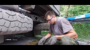 Камаз 5320. Снимаем фаркоп, ревизия. Мойка Камаза!