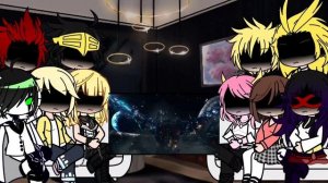 Реакция МГА на Деку как на Оптимуса Прайма|МГА x Трансформеры|Gacha club