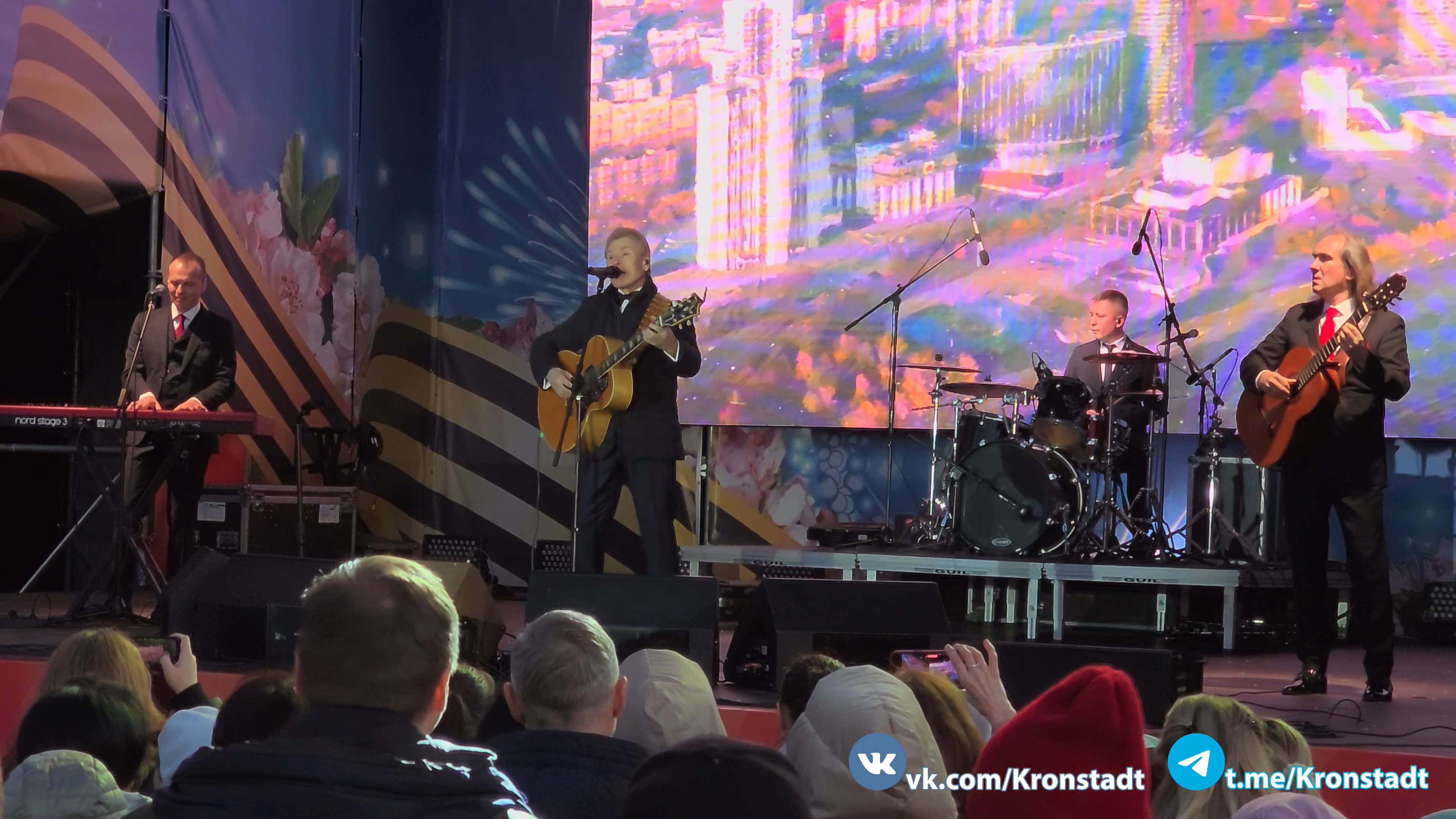 Моя Россия — Александр Малинин / Кронштадт, 9 мая 2025 г. смотреть онлайн