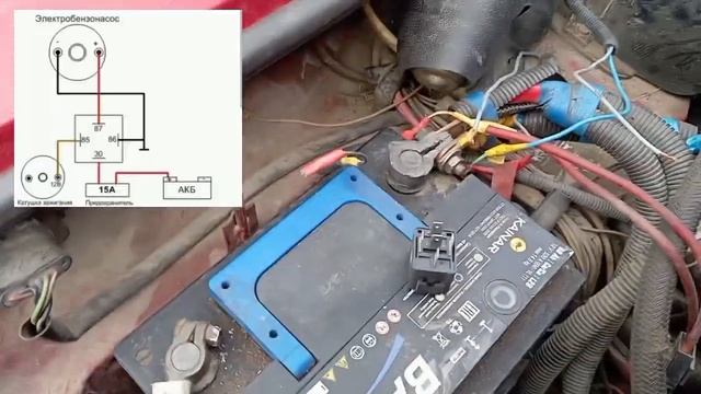 Устанавливаем электро бензонасос на Ниву