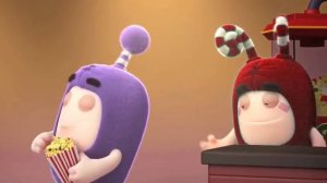 Чудики, 6 серия - "Вкусный" Попкорн |  Учим цвета на английском | Oddbods, #6 - "Tasty" Popcorn