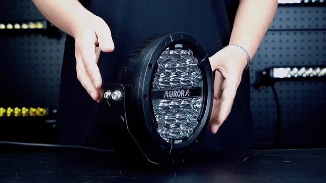 Новые круглые фары AURORA смотреть онлайн