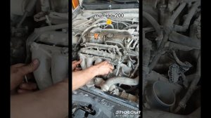 снять стартер на Honda Accord 2.4