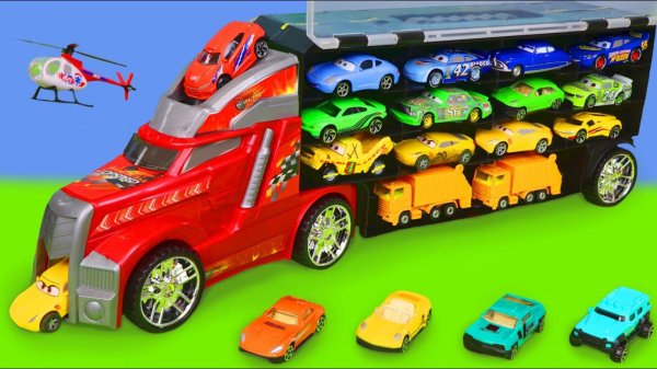 Машинки игрушки для детей играем вместе развлечение