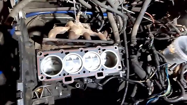 замена поршневых колец замена маслосъёмные колпачки ? смотреть онлайн