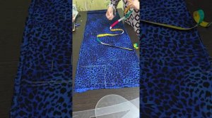 тарзи пора кардани куртай планкадор аз руй размерхо