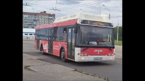 Лиаз 5292.67 звук двигателя ЯМЗ-53624-40 и турбина.