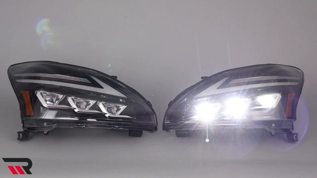 Фары Lexus RX330 Harrier 30 03-09г LED Тюнинг смотреть онлайн
