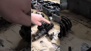 Разрушенные форсунки на SCANIA