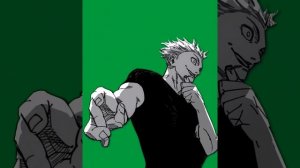 годжо анимированная манга,gojo manga animation #anime #manga #jjk #animation #greenscreen #gojo#lik