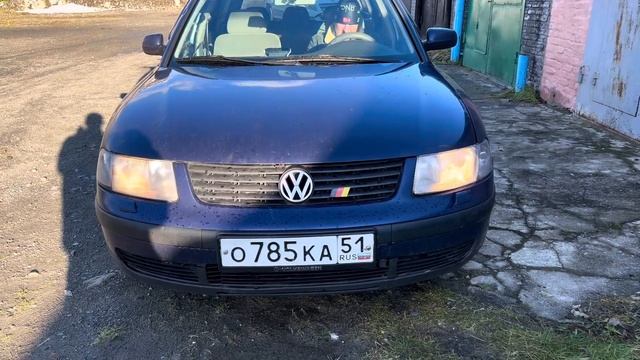 Работа омывателя фар Passat b5 смотреть онлайн