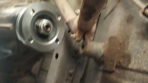 Замена хвостовика на заднем редукторе нива