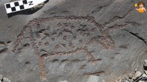 🎬 Наскальные рисунки Алтая：Исследование ритуального ландшафта.