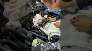 Замена маслосъёмных колпачков на Mitsubishi Lancer 9 1.6 AT