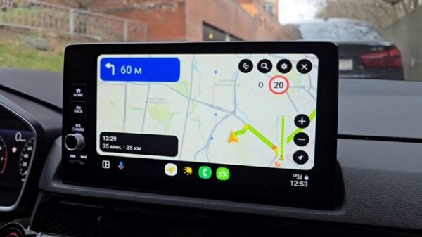 Навигация в Honda CR V 2022 из Китая с Baidu CarLife, Carplay, русификац