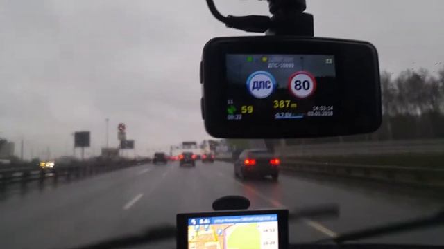 Авто гаджеты за работой:TrendVision TDR-718GP, Garmin DriveLuxe 50 RUS LMT,Valentine One V1 смотреть онлайн