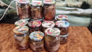 Речная рыба в автоклаве : карась , сазан , карп