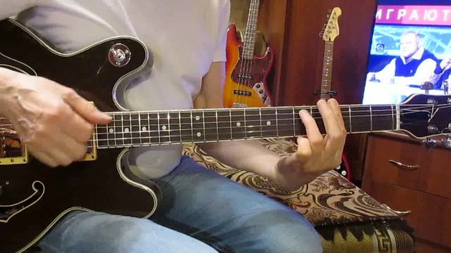 Русское поле -А Петрухин (как играть на гитаре аккорды) смотреть онлайн