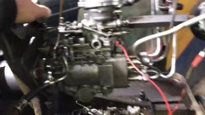 часть 3 тнвд Опель Фронтера 2.3тд катаем на стенде после