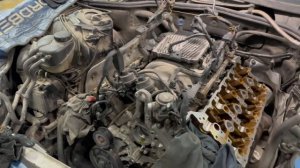 Замена цепи на Мерседес w221 и мск. Двигатель м273