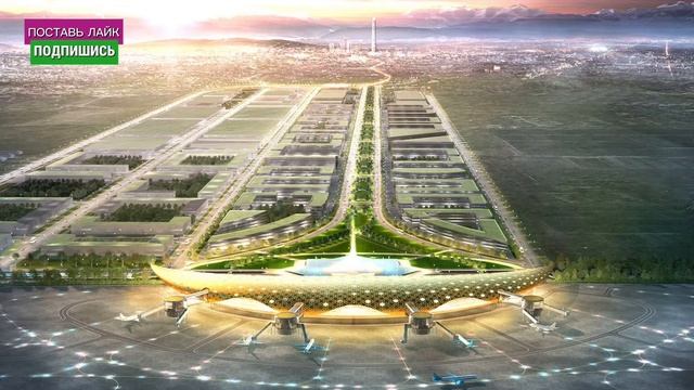 В Грозном строят огромный 6-полосный мост к новому аэр?